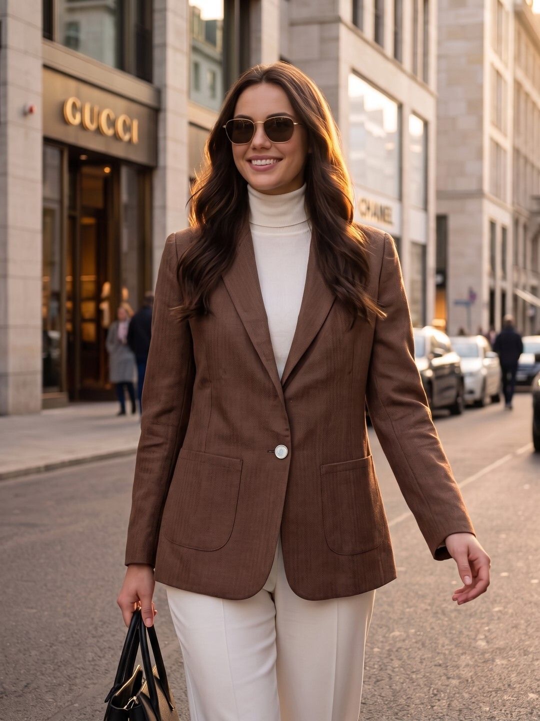 cadmon Women Solid Single Breasted Casual Blazer-picture-32