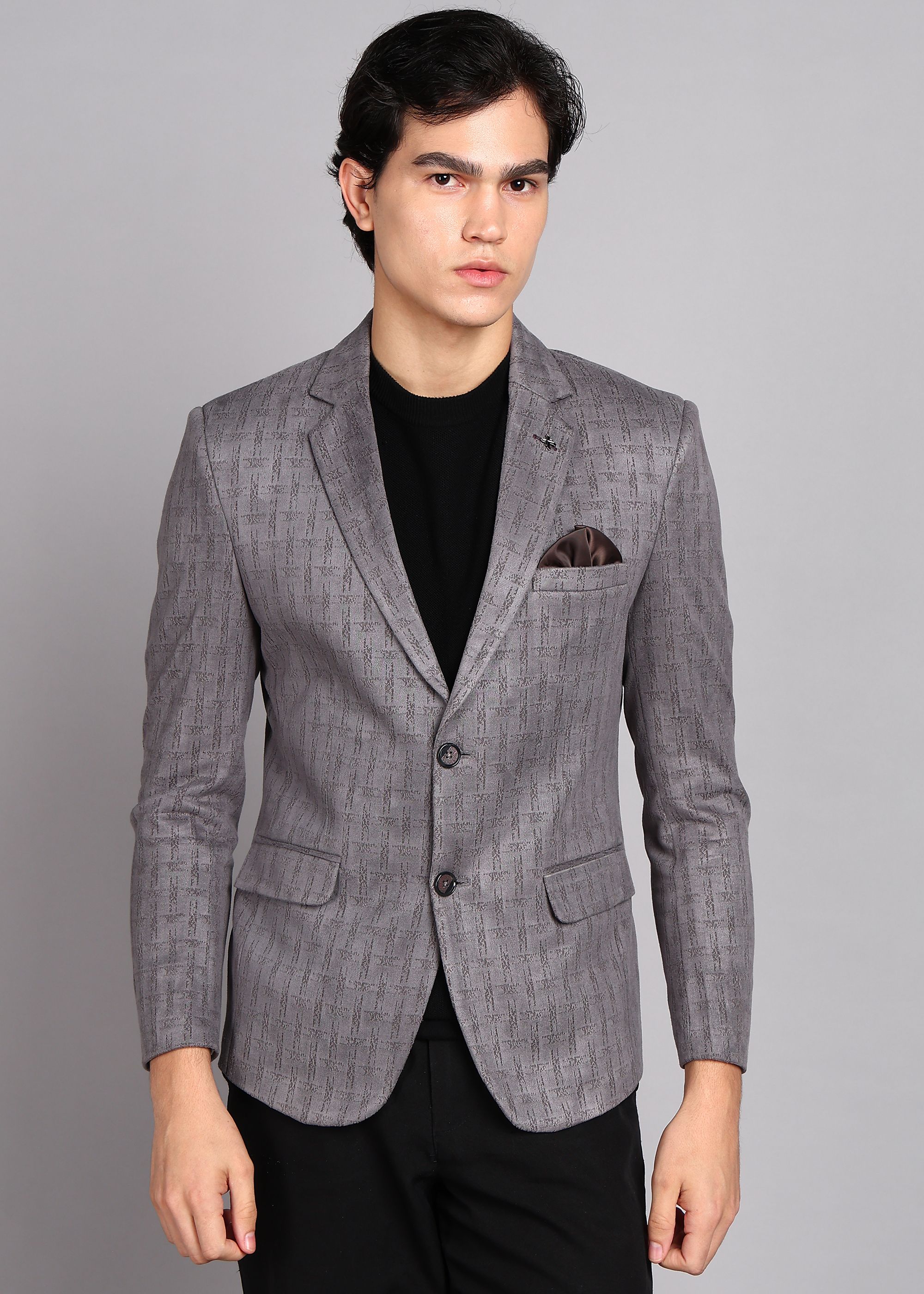 killer Men Printed Single Breasted Casual Blazer-picture-48
