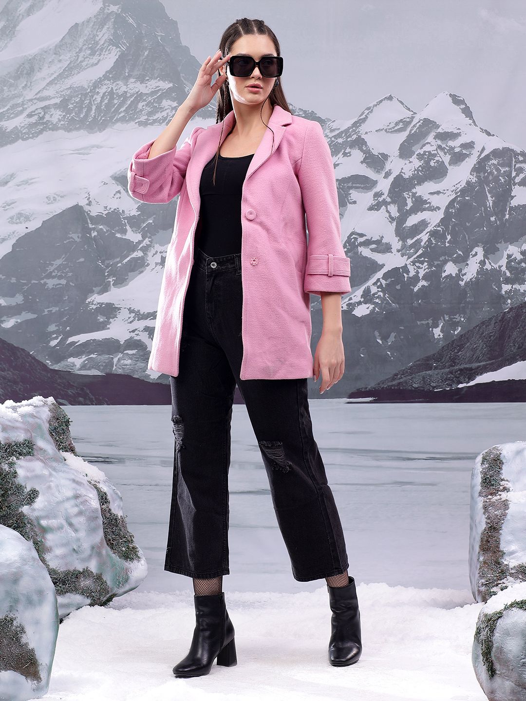 kotty Solid Women Waistcoat-picture-39