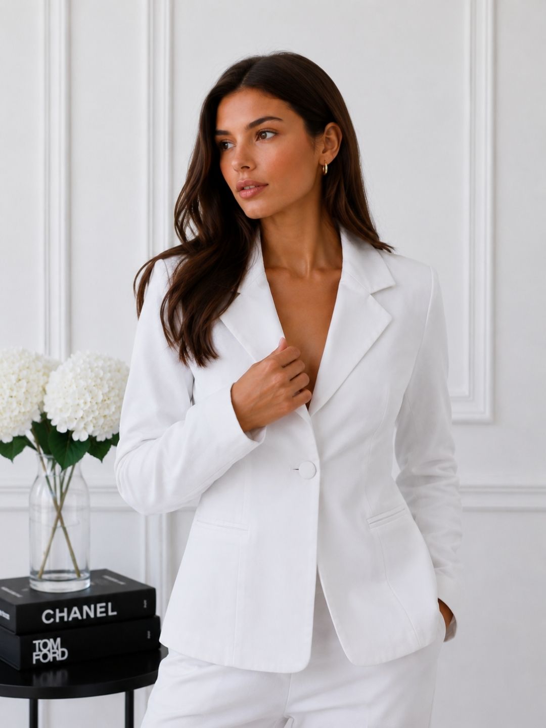 metrofashion Women Solid Single Breasted Casual Blazer-picture-36