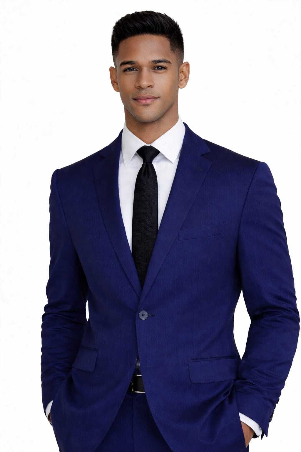 koat man Men Solid Single Breasted Casual Blazer-picture-13