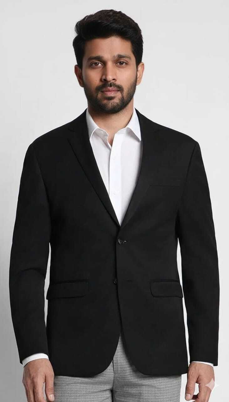 favberry Men Solid Single Breasted Casual, Festive & Wedding, Party, Wedding Blazer-picture-29