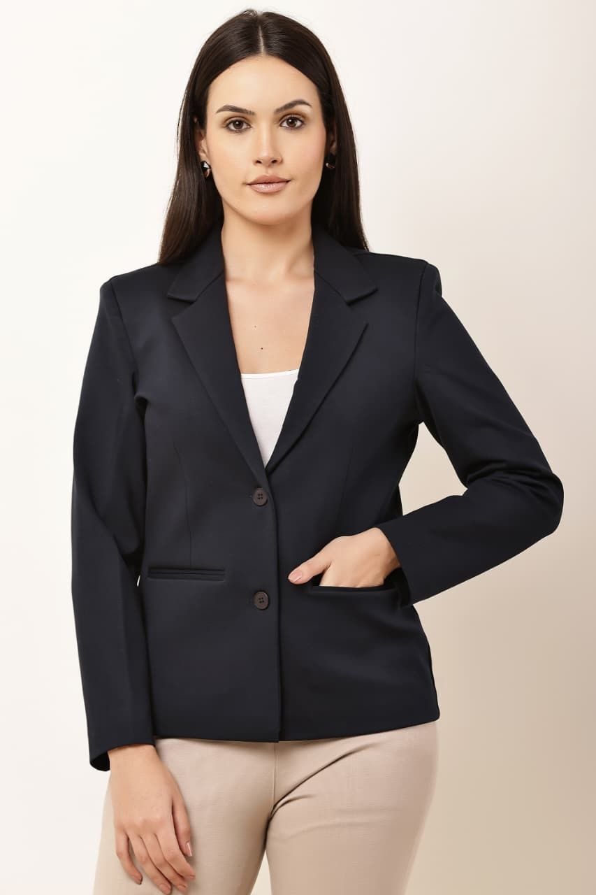 astiva Women Solid Single Breasted Casual, Formal, Festive, Lounge Wear, Wedding Blazer-picture-24