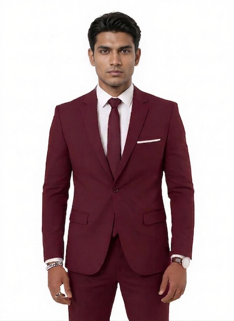 darbar in Men Solid Single Breasted Casual, Formal, Festive & Wedding, Wedding Blazer-picture-20