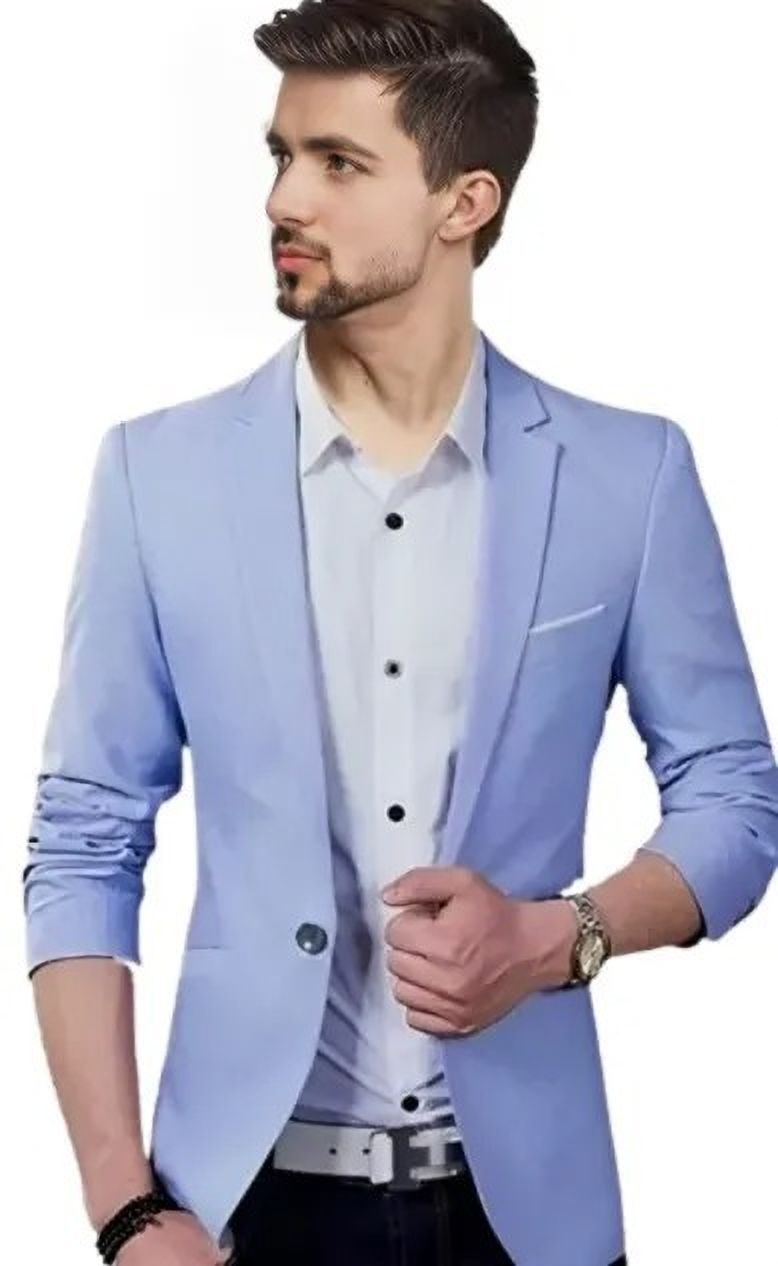 darbar in Men Solid Single Breasted Casual, Formal, Festive & Wedding Blazer-picture-8