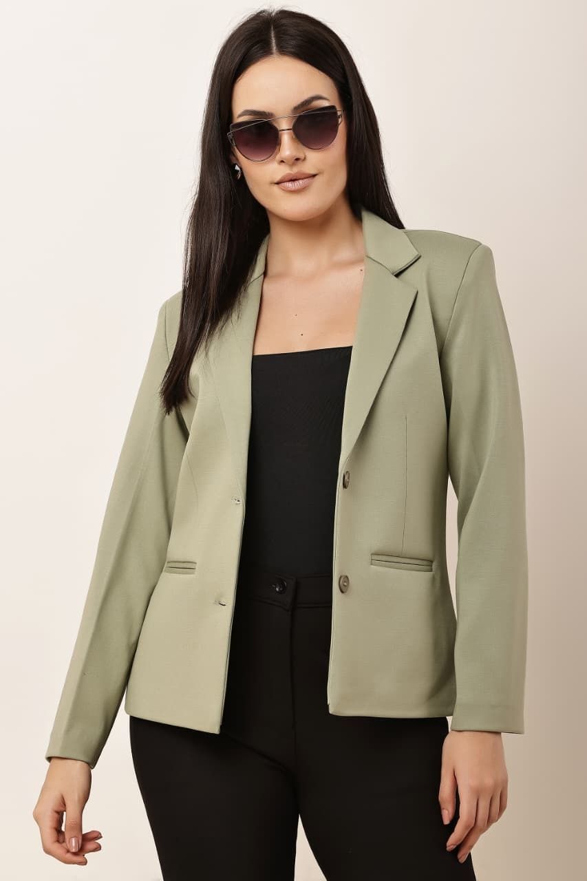 astiva Women Solid Single Breasted Casual, Formal, Festive, Lounge Wear, Wedding Blazer-picture-29