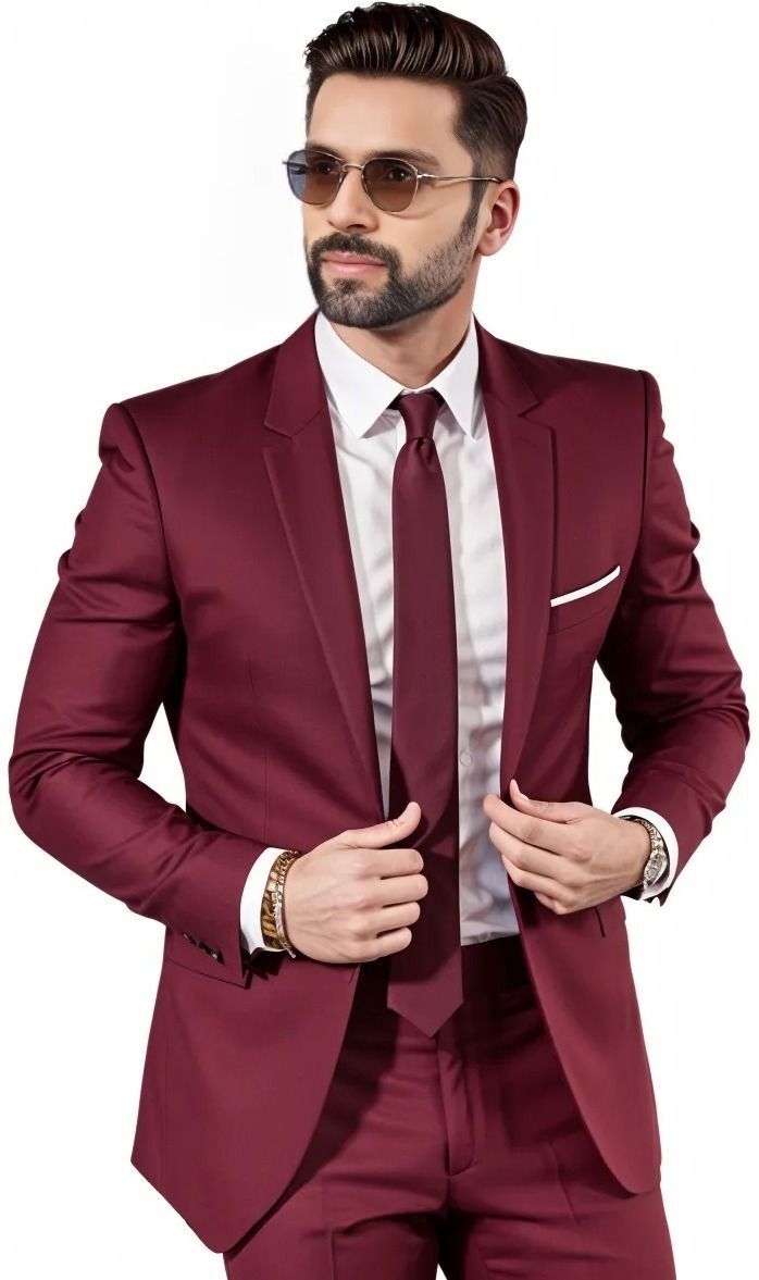 darbar in Men Solid Single Breasted Casual, Formal, Festive & Wedding, Party Blazer-picture-7