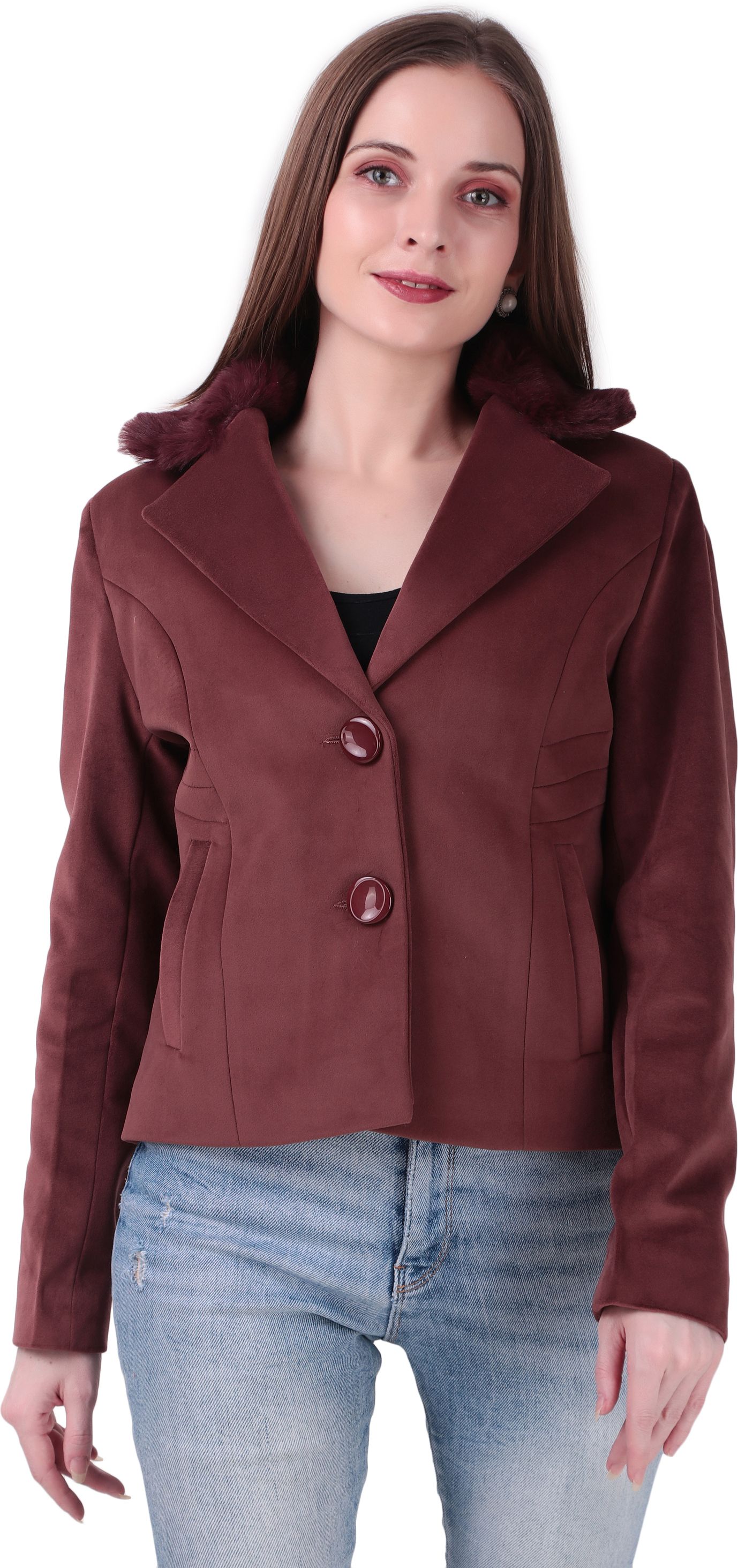emiranza fashion Women Solid Single Breasted Casual Blazer-picture-16