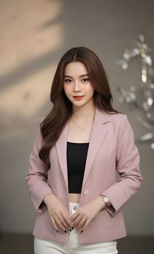 cadmon Women Solid Single Breasted Casual Blazer-picture-26