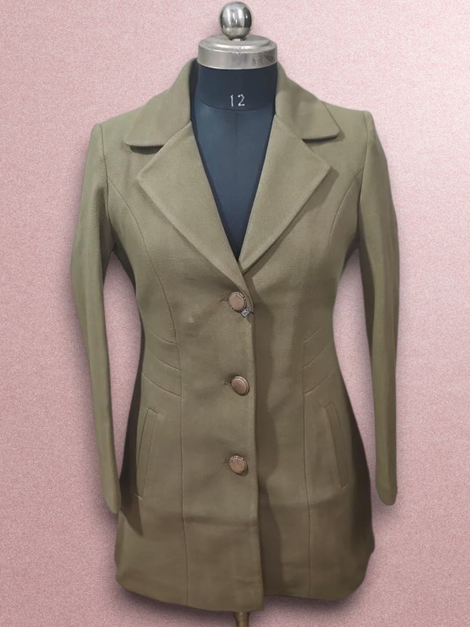 pepzo Women Solid Double Breasted Casual Blazer-picture-24