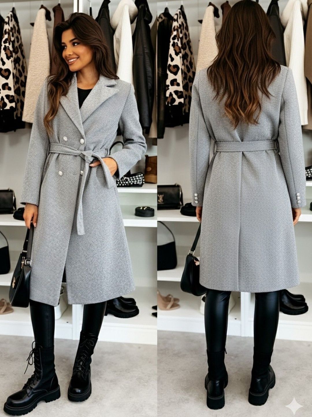 dressberry Women Solid Single Breasted Casual Blazer-picture-43