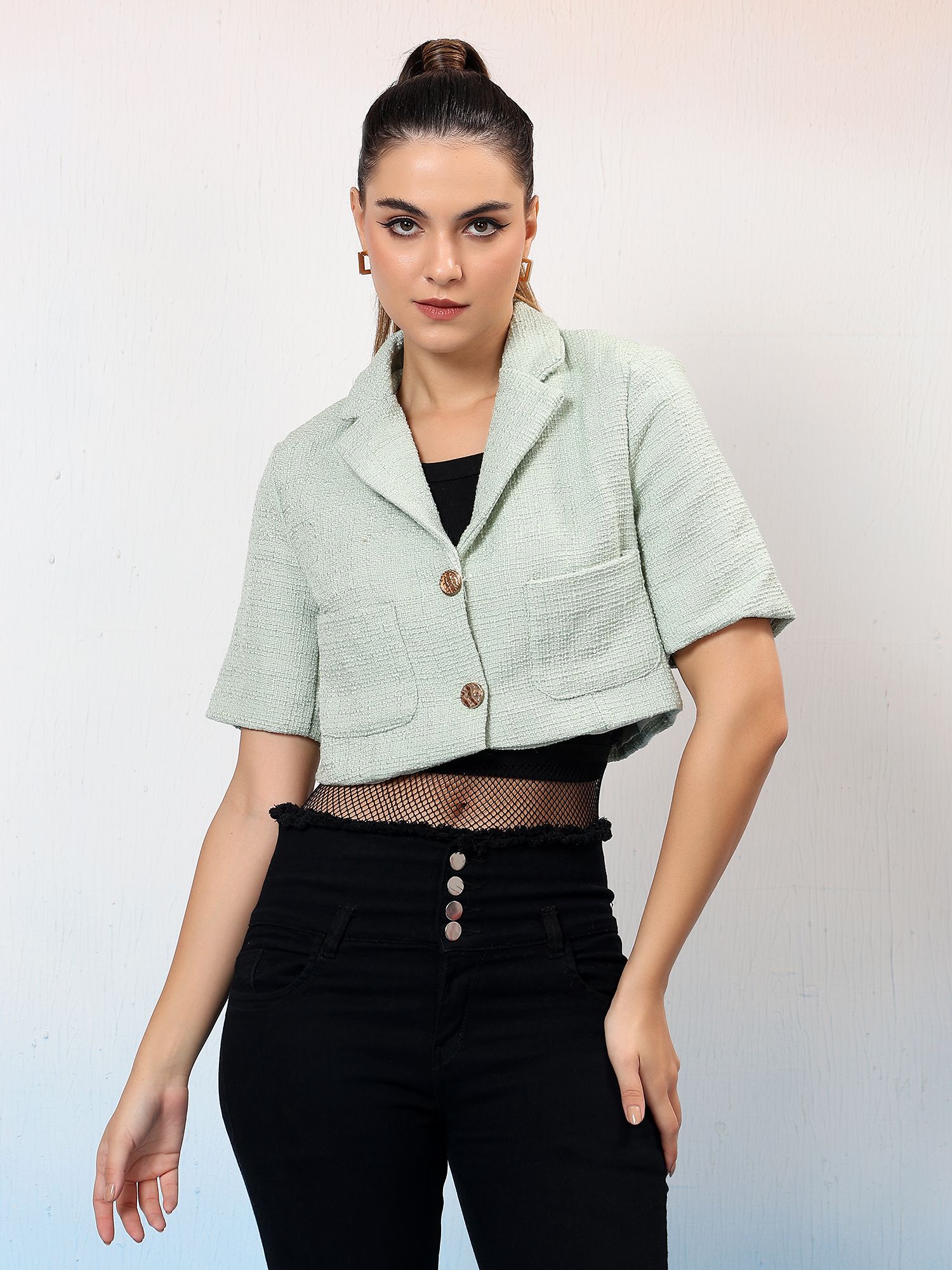 kotty Solid Women Waistcoat-picture-26