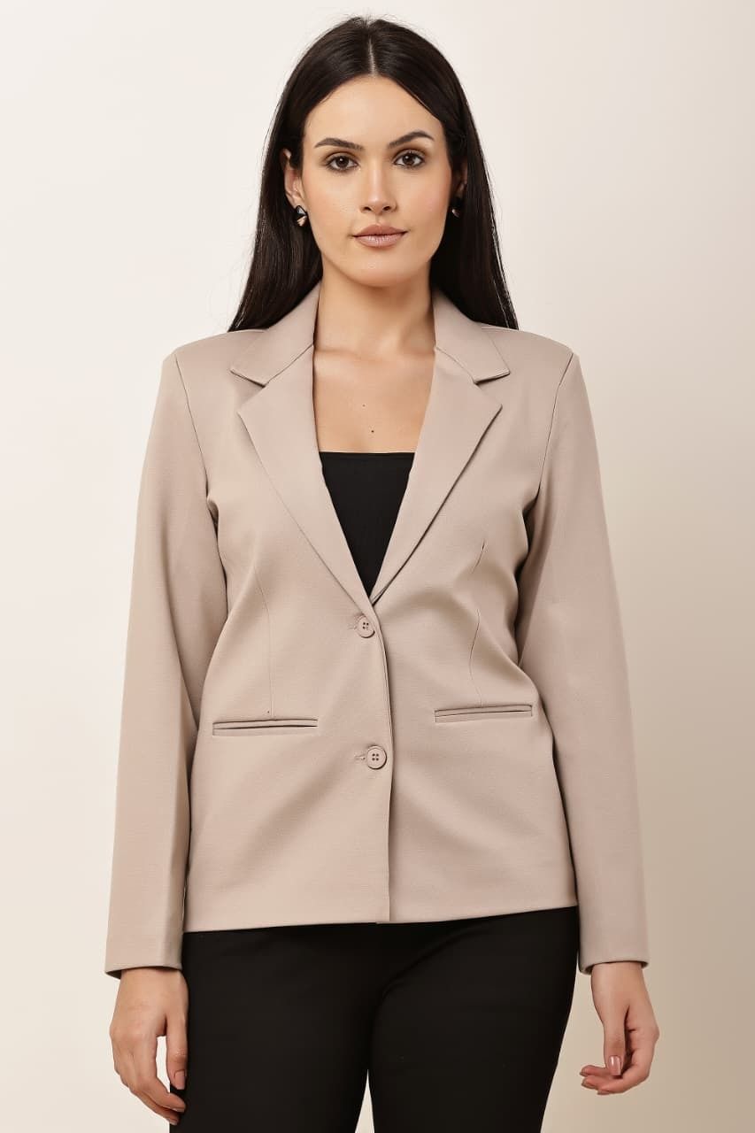 astiva Women Solid Single Breasted Casual, Formal, Festive, Lounge Wear, Wedding Blazer-picture-31
