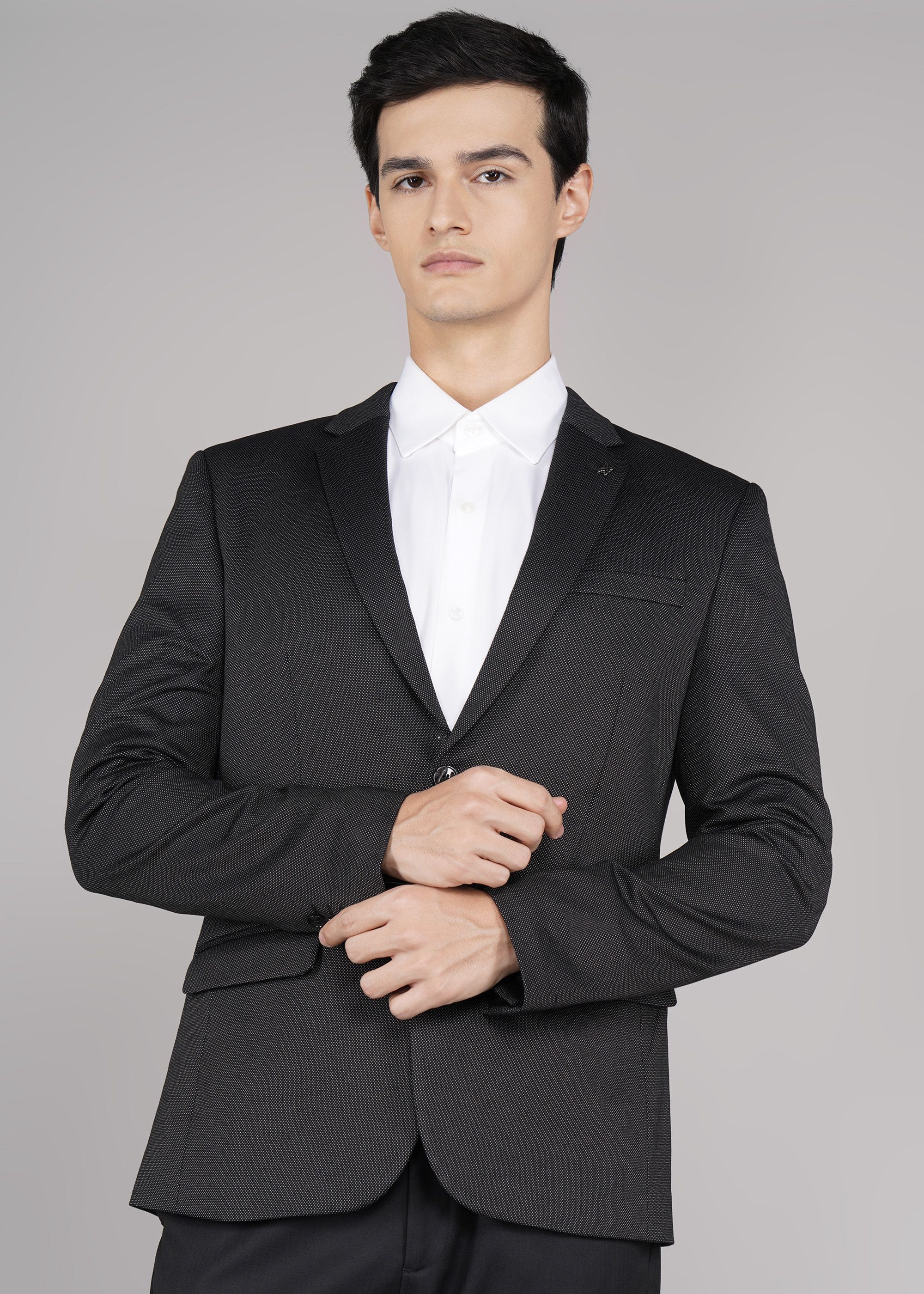 killer Men Printed Single Breasted Casual Blazer-picture-13