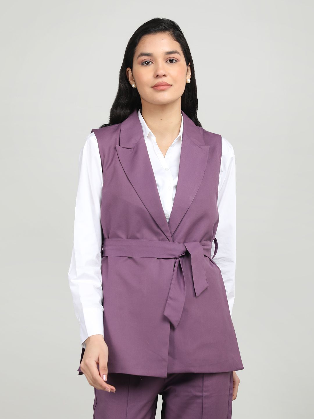 chkokko Women Solid Single Breasted Casual Blazer-picture-31