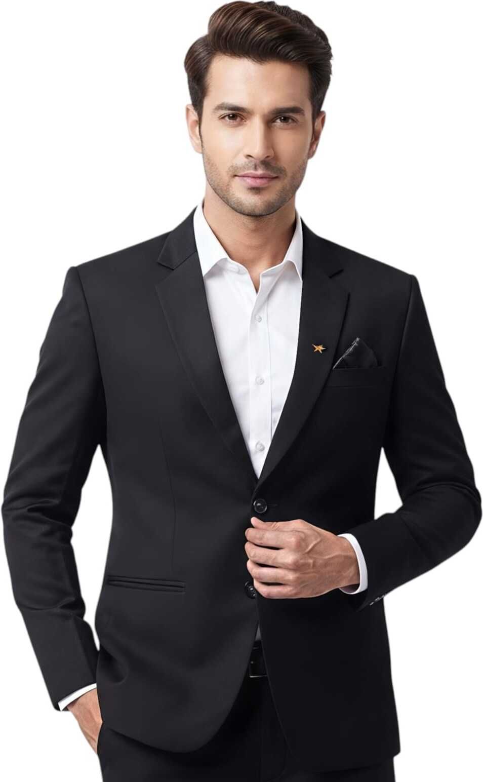 svm Men Solid Single Breasted Beach Wear, Casual, Festive, Festive & Wedding, Formal, Lounge Wear, Party, Sports, Wedding Blazer-picture-42