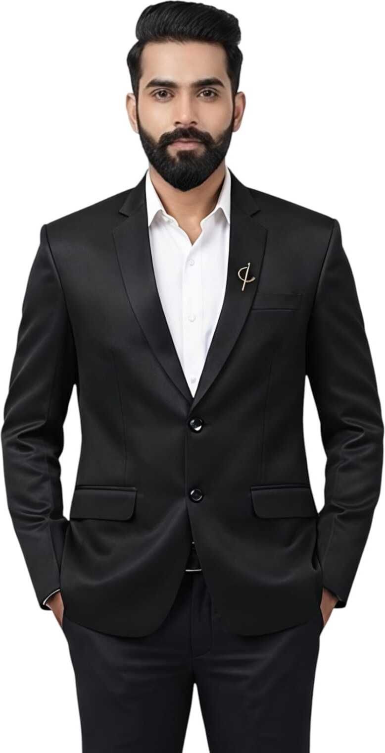 svm Men Solid Single Breasted Beach Wear, Casual, Festive, Festive & Wedding, Formal, Lounge Wear, Party, Sports, Wedding Blazer-picture-29