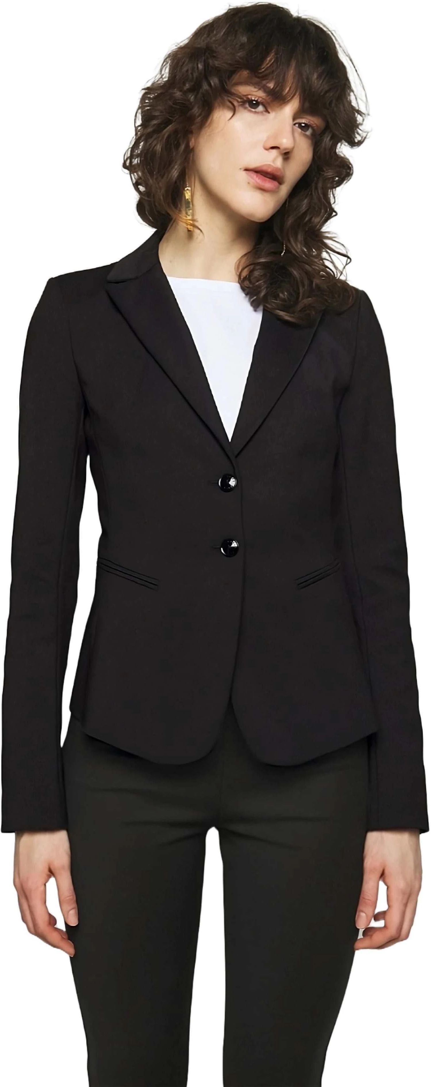 rocksy Women Solid Single Breasted Casual Blazer-picture-34
