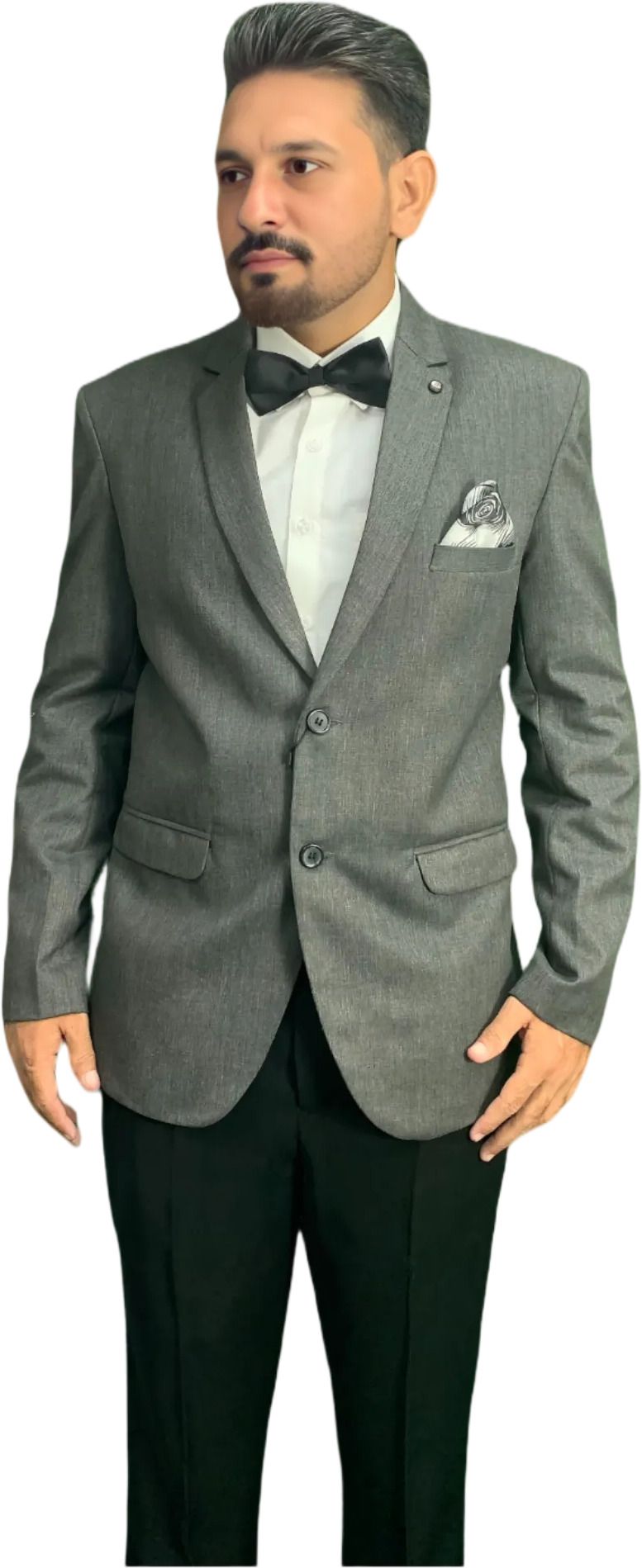 gargian master cut Men Solid Single Breasted Formal, Party Blazer-picture-37