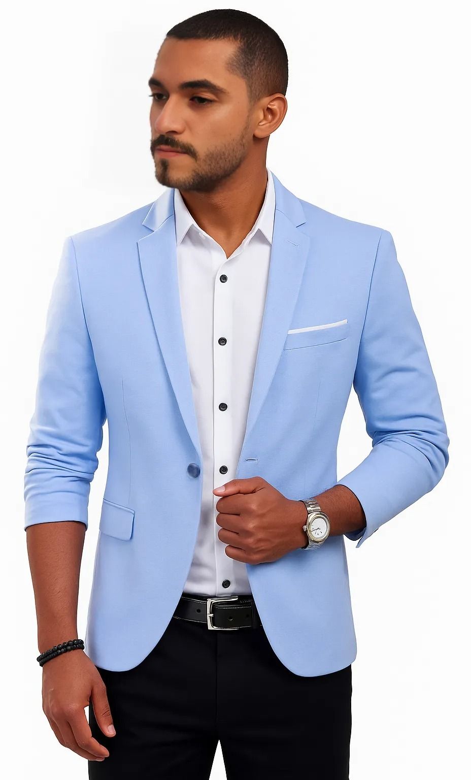 humjoli mens wear Men Solid Single Breasted Formal, Casual, Festive, Wedding Blazer-picture-23