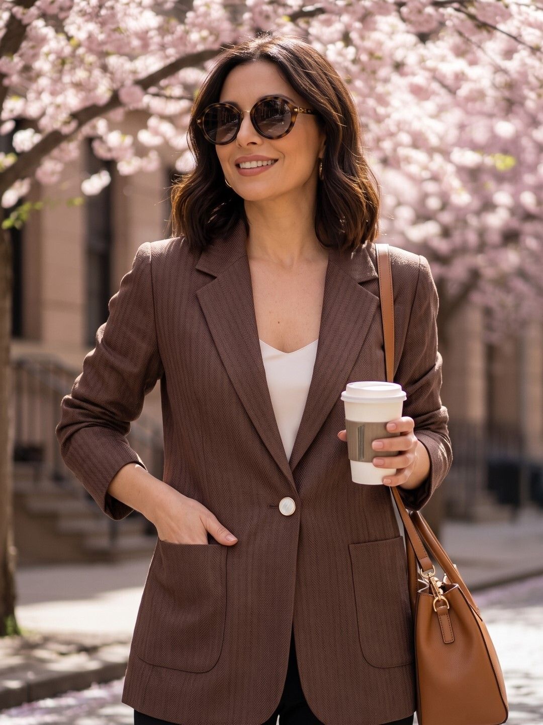 new-18 Women Solid Single Breasted Casual Blazer-picture-30