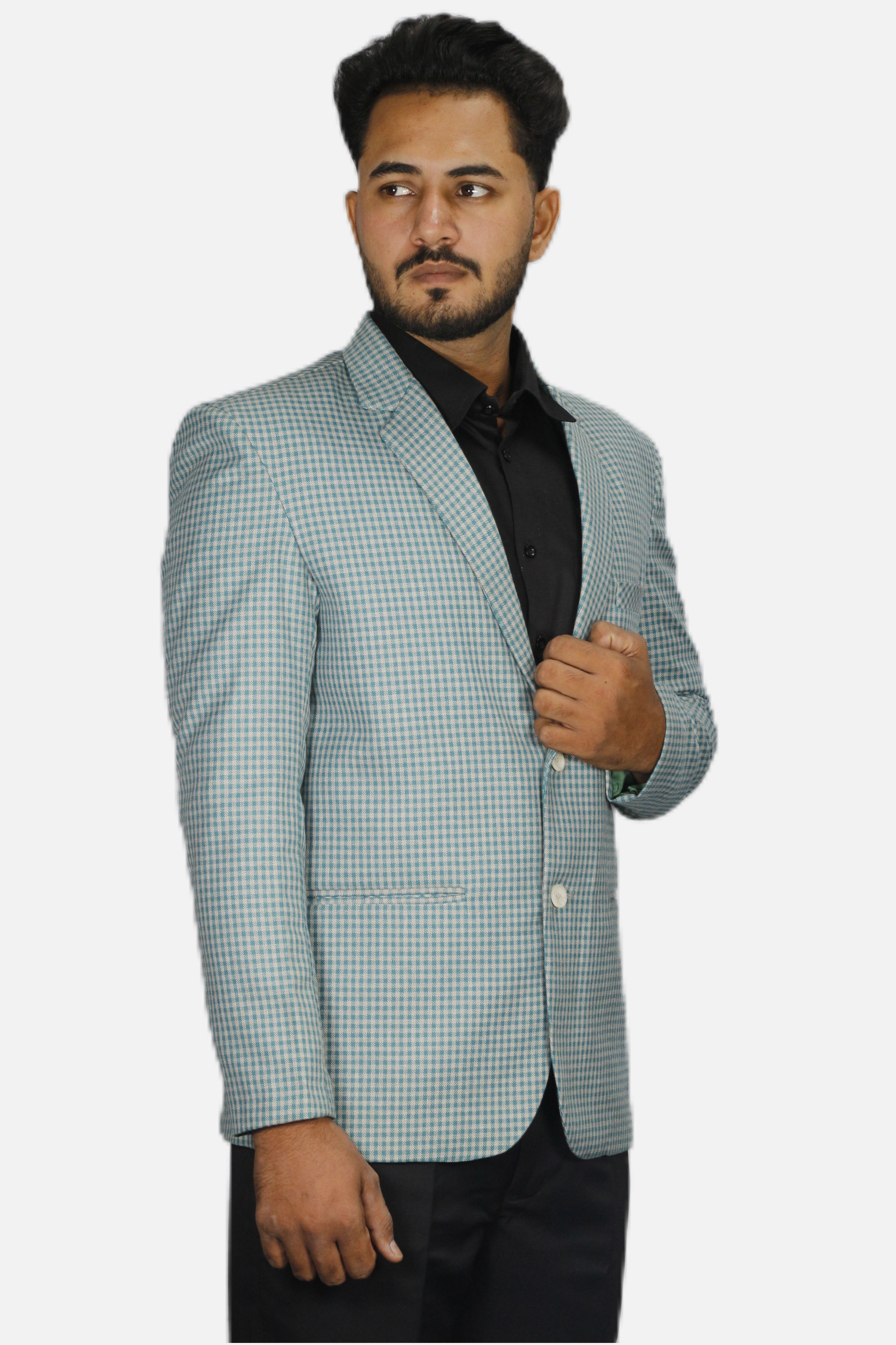 gargian master cut Men Self Design Single Breasted Formal, Party Blazer-picture-27