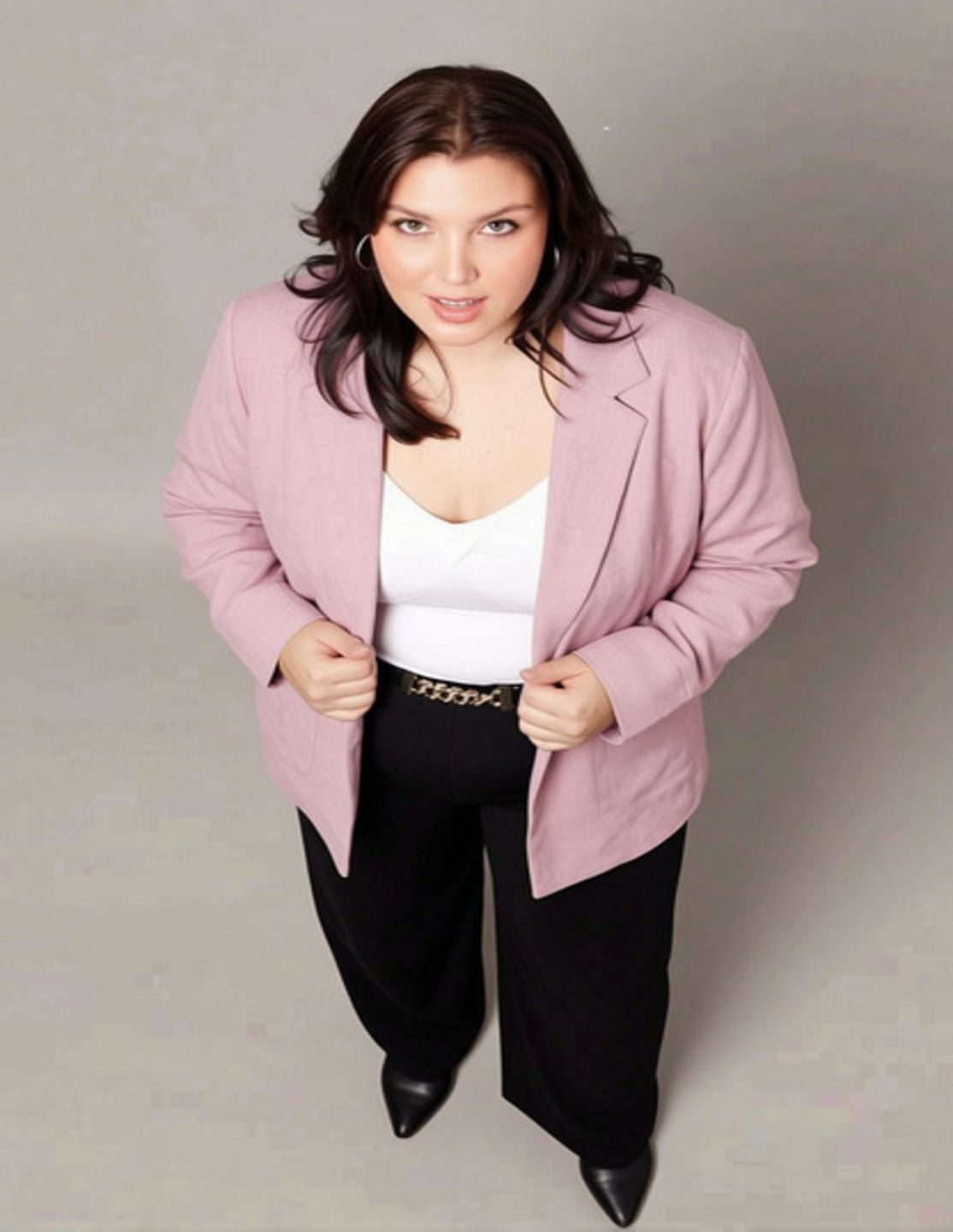 rajenderani Women Solid Single Breasted Formal Blazer-picture-38