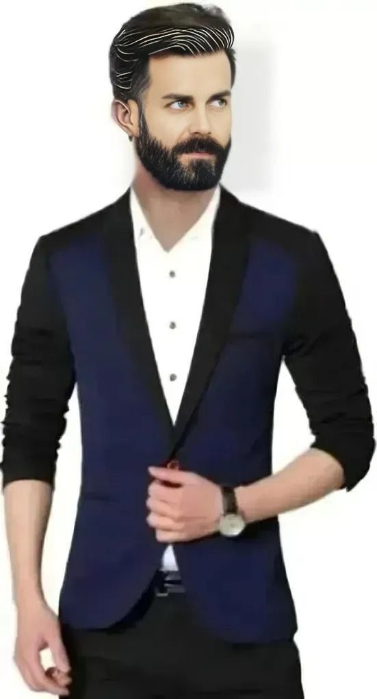 darbar in Men Solid Single Breasted Casual, Formal, Festive & Wedding Blazer-picture-3