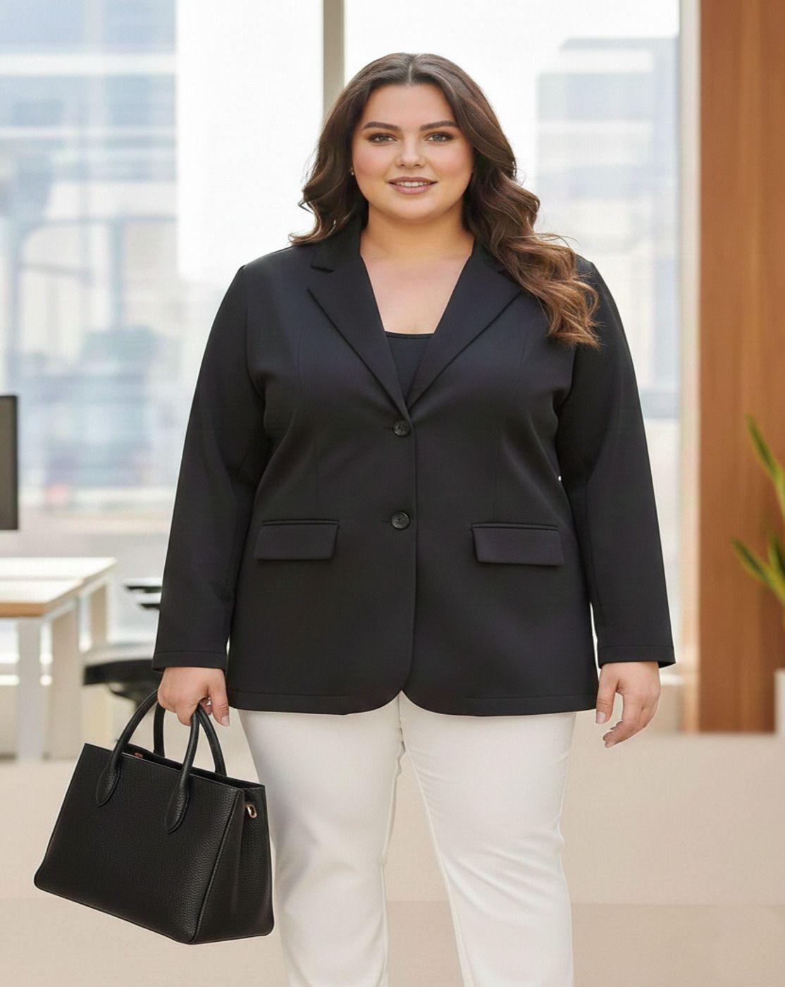 rajenderani Women Solid Single Breasted Casual Blazer-picture-39