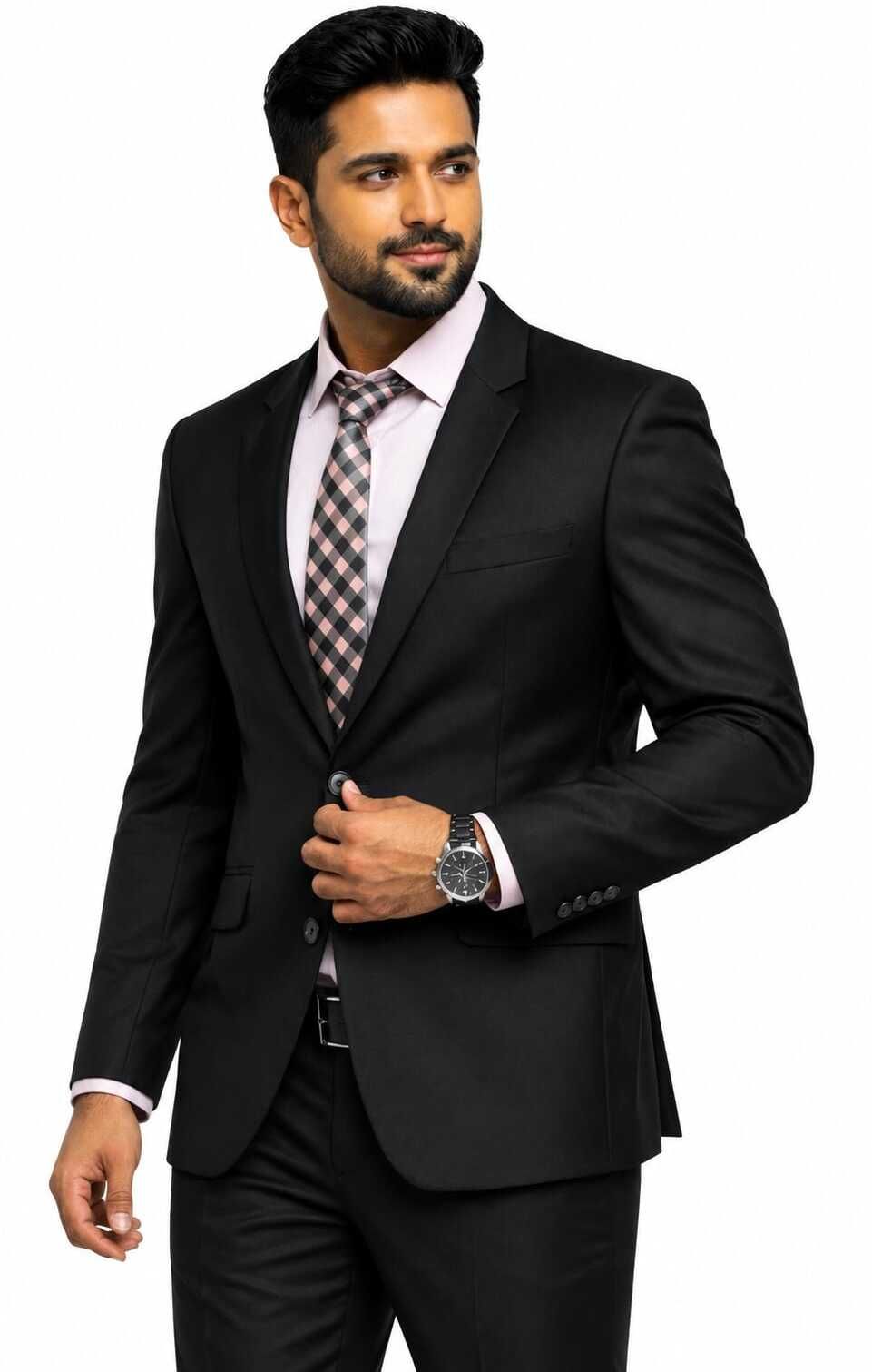 skylux Men Solid Single Breasted Casual, Formal, Festive & Wedding, Party Blazer-picture-24