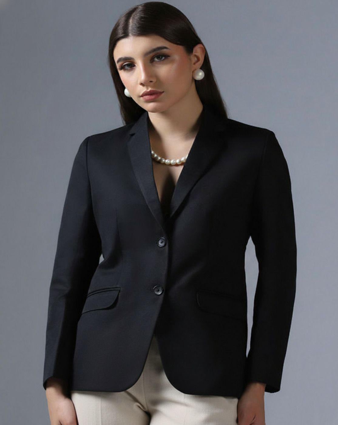 rajenderani Women Solid Single Breasted Casual Blazer-picture-46