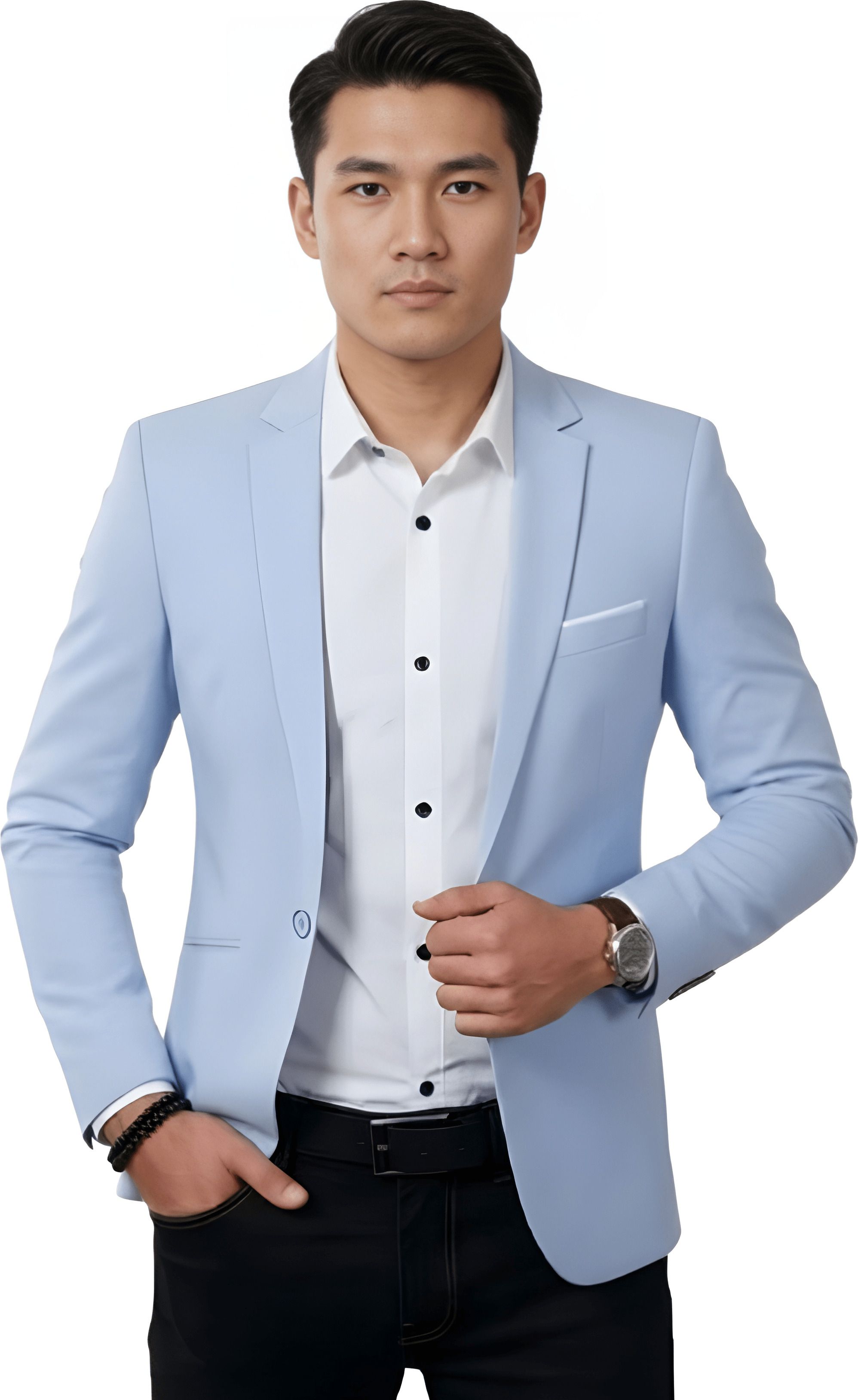 humjoli mens wear Men Solid Single Breasted Casual, Formal, Party, Festive & Wedding Blazer-picture-36
