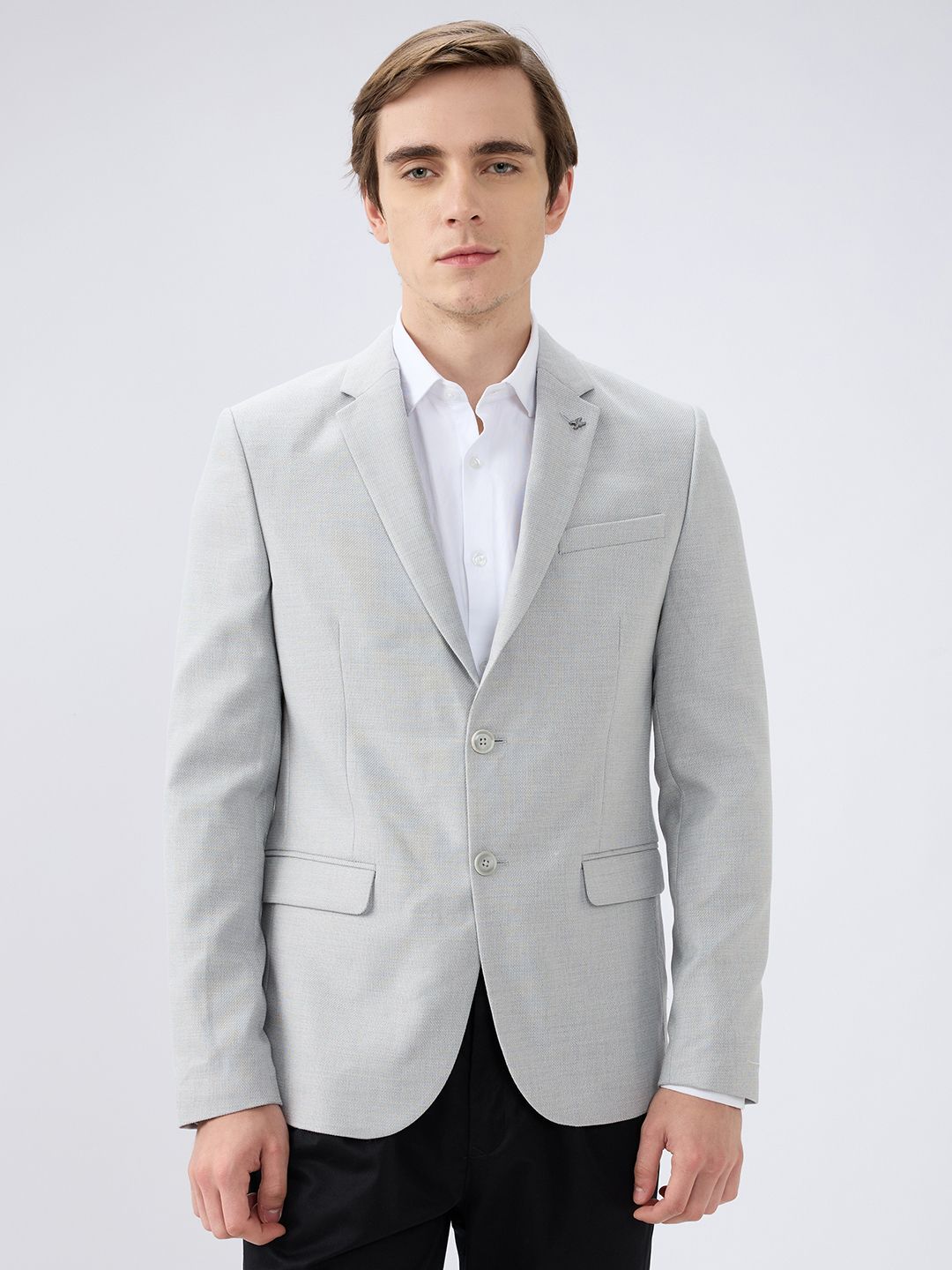 killer Men Solid Single Breasted Casual Blazer-picture-14