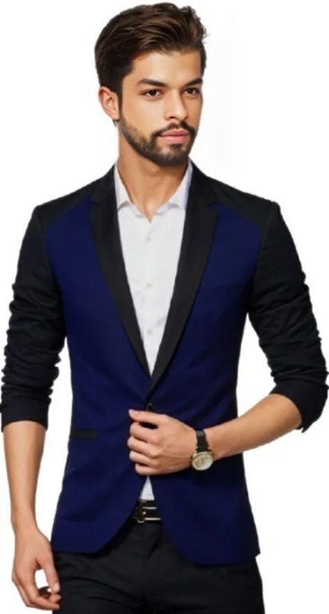 darbar in Men Solid Single Breasted Casual, Formal, Festive & Wedding, Party Blazer-picture-17