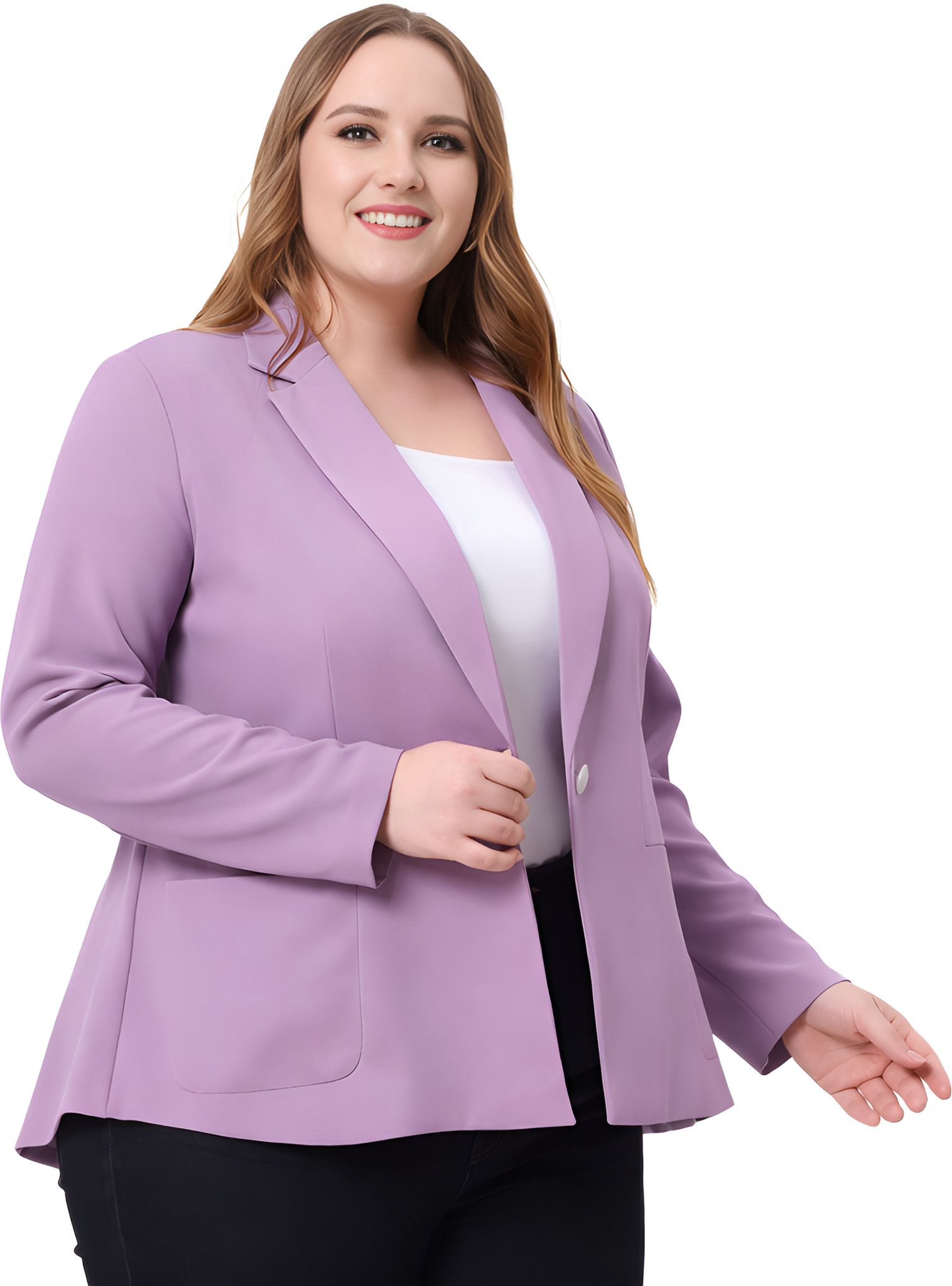 perfect productions Women Solid Single Breasted Casual Blazer-picture-15