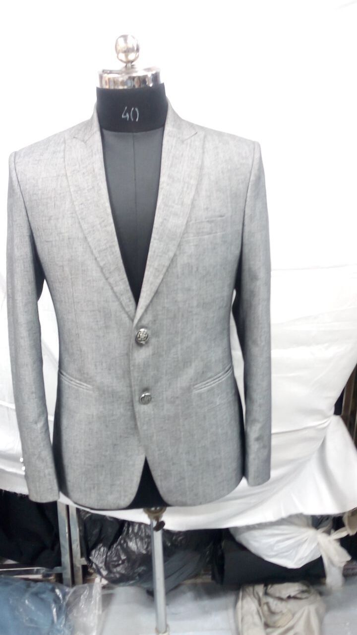 latest collection Men Self Design Single Breasted Casual Blazer-picture-22
