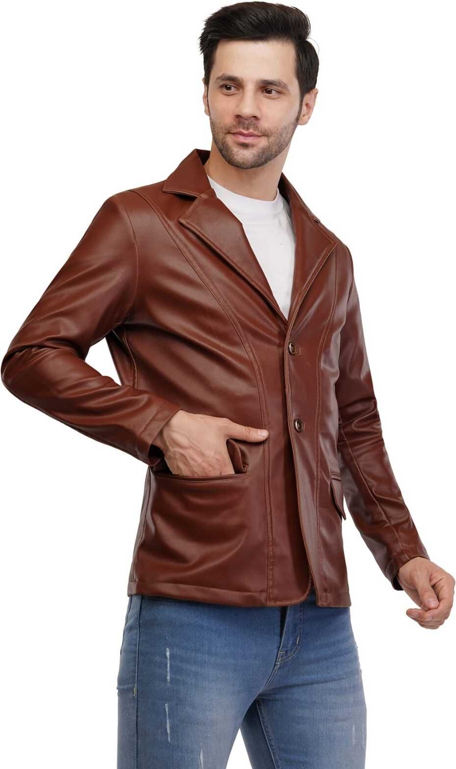 uniqli Men Solid Single Breasted Formal, Casual Blazer-picture-14