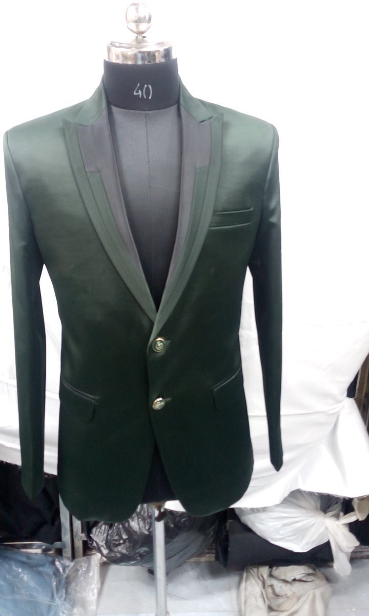 latest collection Men Solid Single Breasted Festive & Wedding Blazer-picture-22