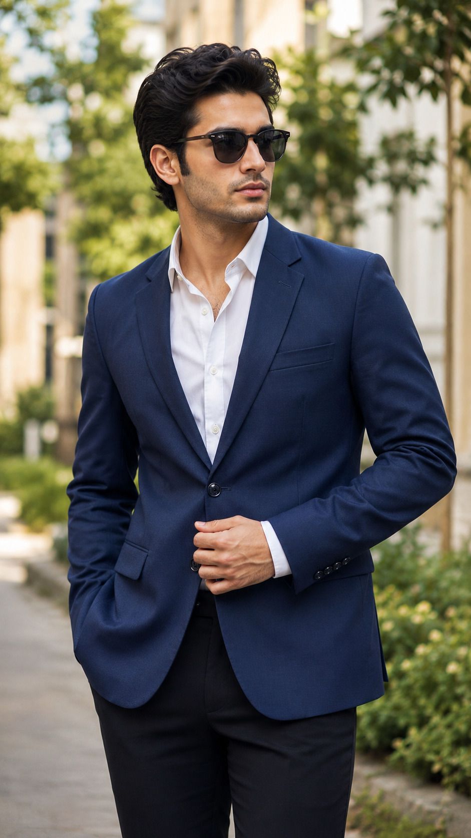 denigma Men Solid Single Breasted Beach Wear, Casual, Festive, Festive & Wedding, Formal, Lounge Wear, Party, Wedding Blazer-picture-11