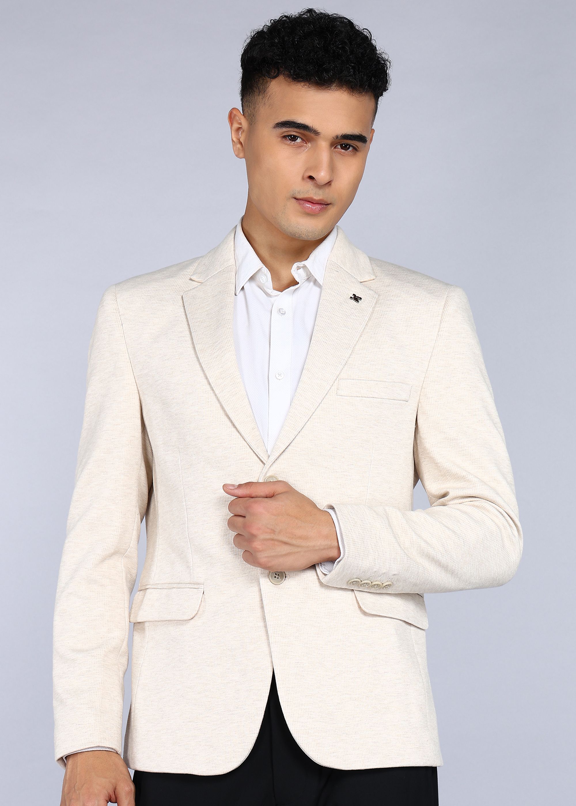 killer Men Striped Single Breasted Casual Blazer-picture-11