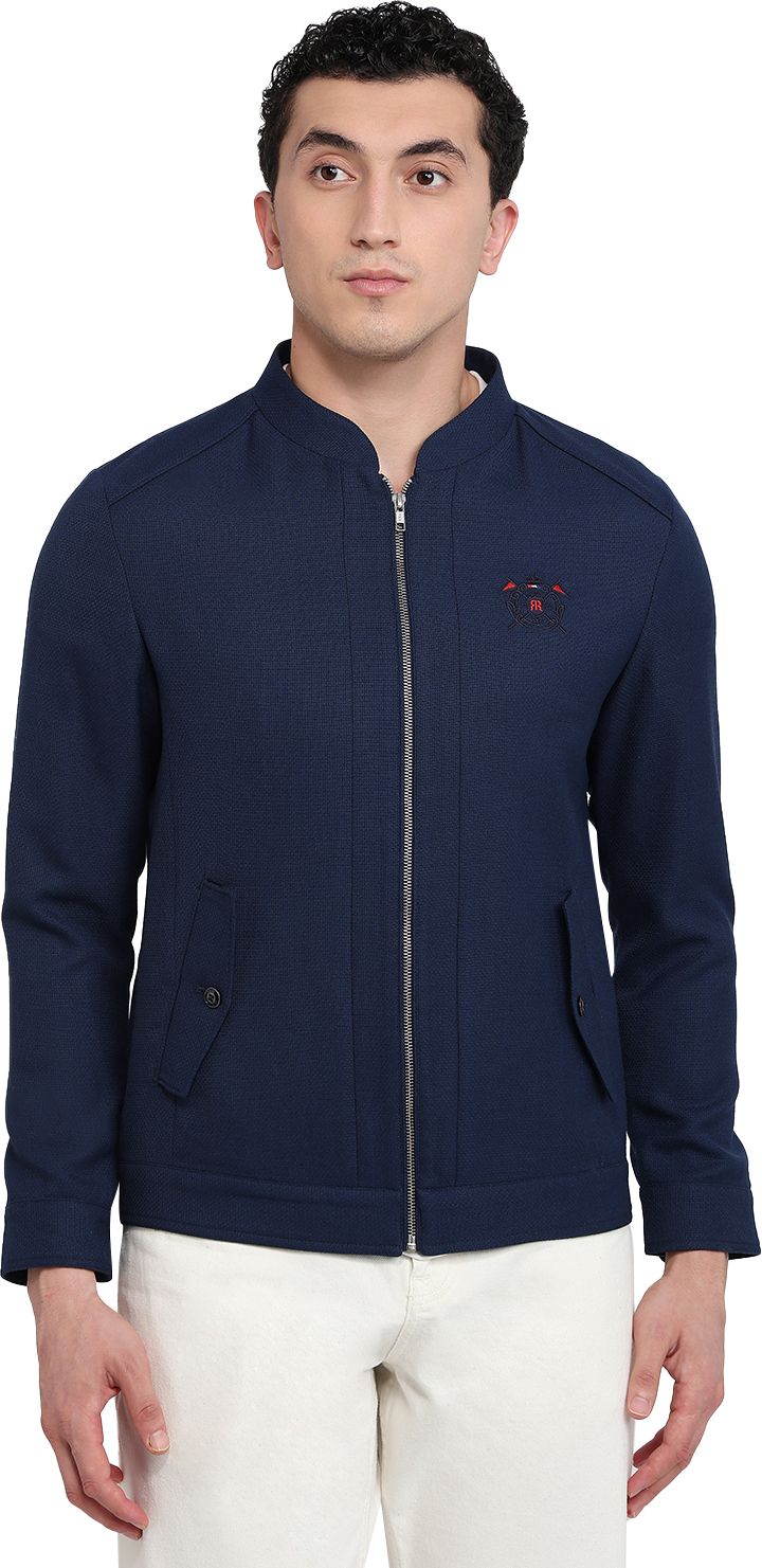 raymond Men Solid Single Breasted Casual Blazer-picture-16