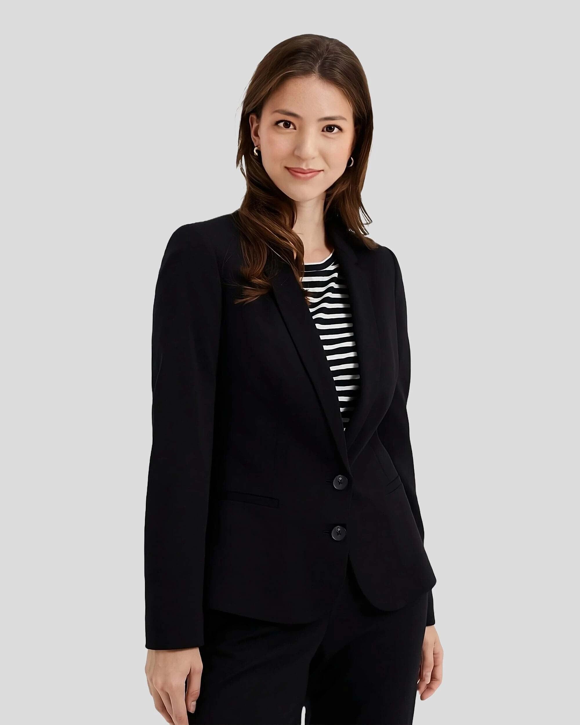 rocksy Women Solid Single Breasted Casual Blazer-picture-25