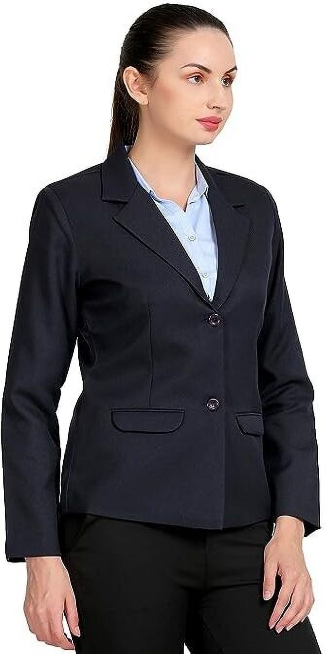 naida Women Solid Single Breasted Casual, Festive, Formal, Party, Sports, Wedding, Lounge Wear Blazer-picture-18