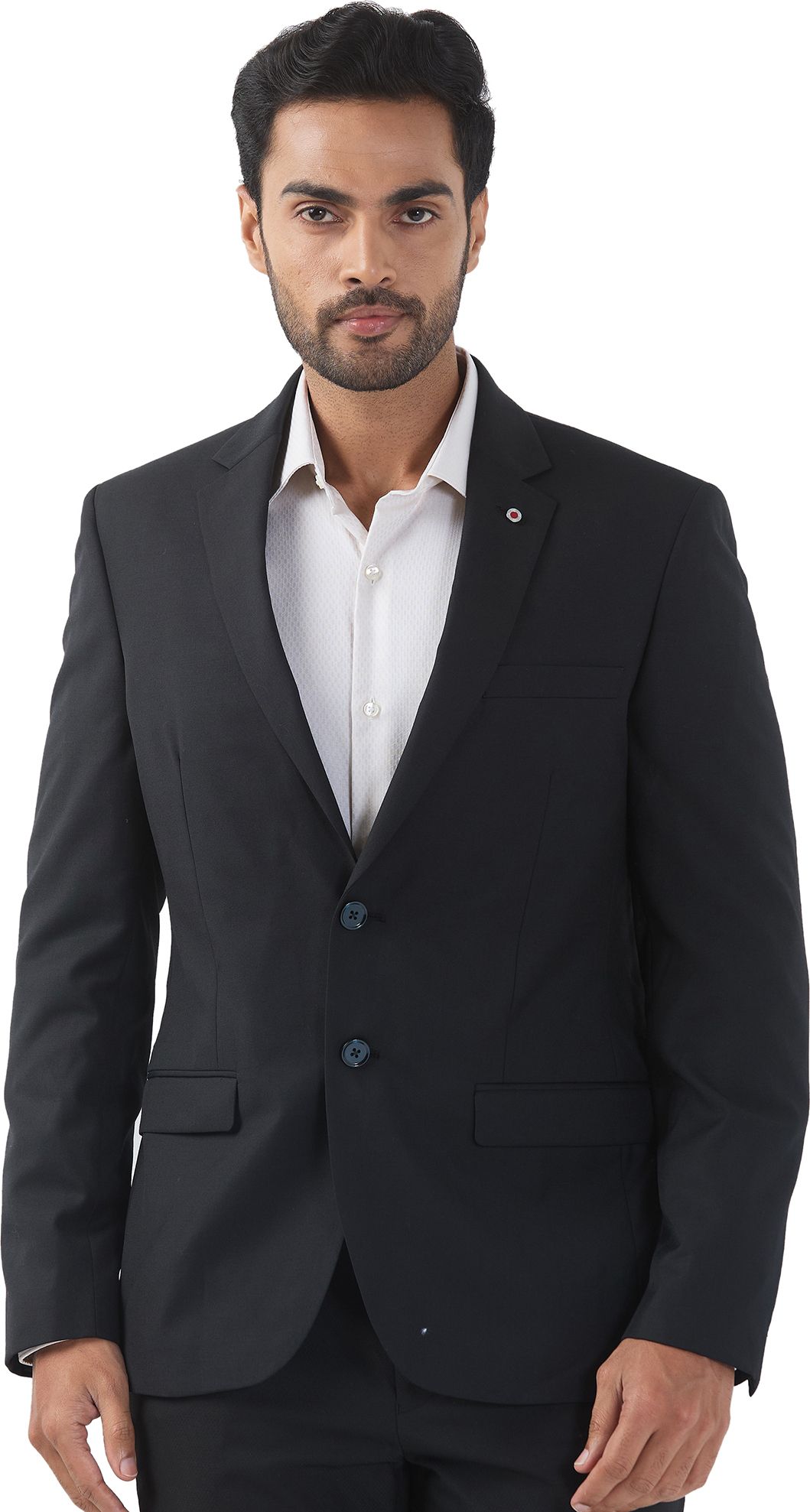raymond Men Solid Single Breasted Casual Blazer-picture-22