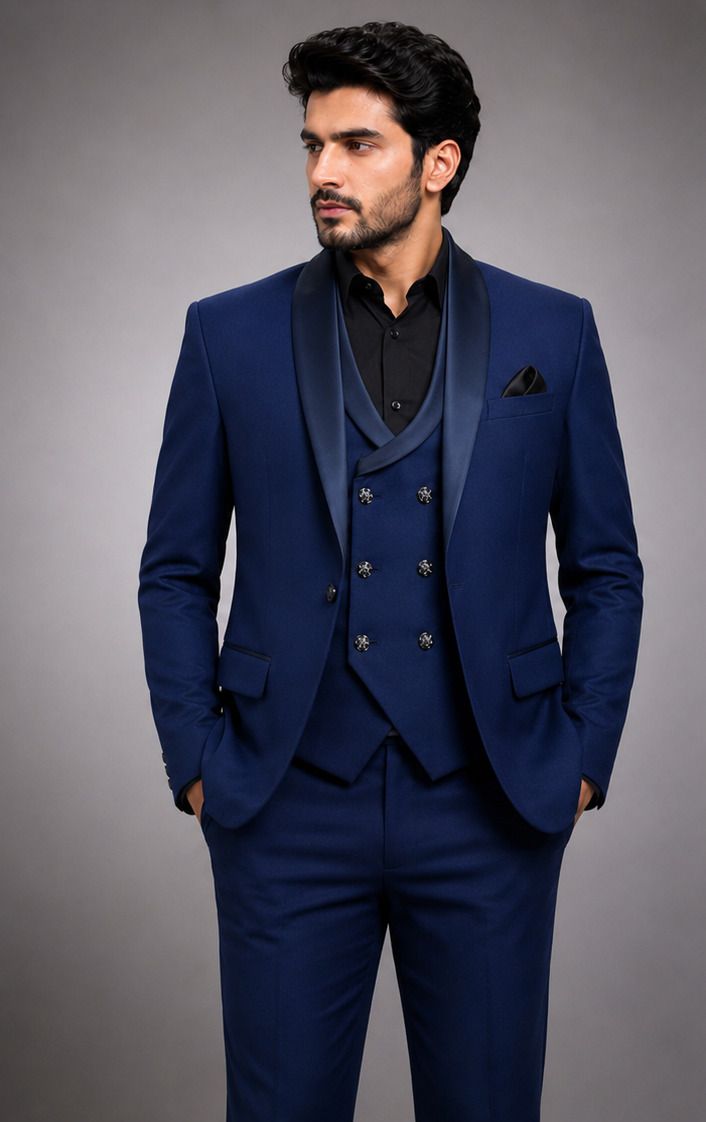 saif fashion Men Solid Single Breasted Festive & Wedding Blazer-picture-41