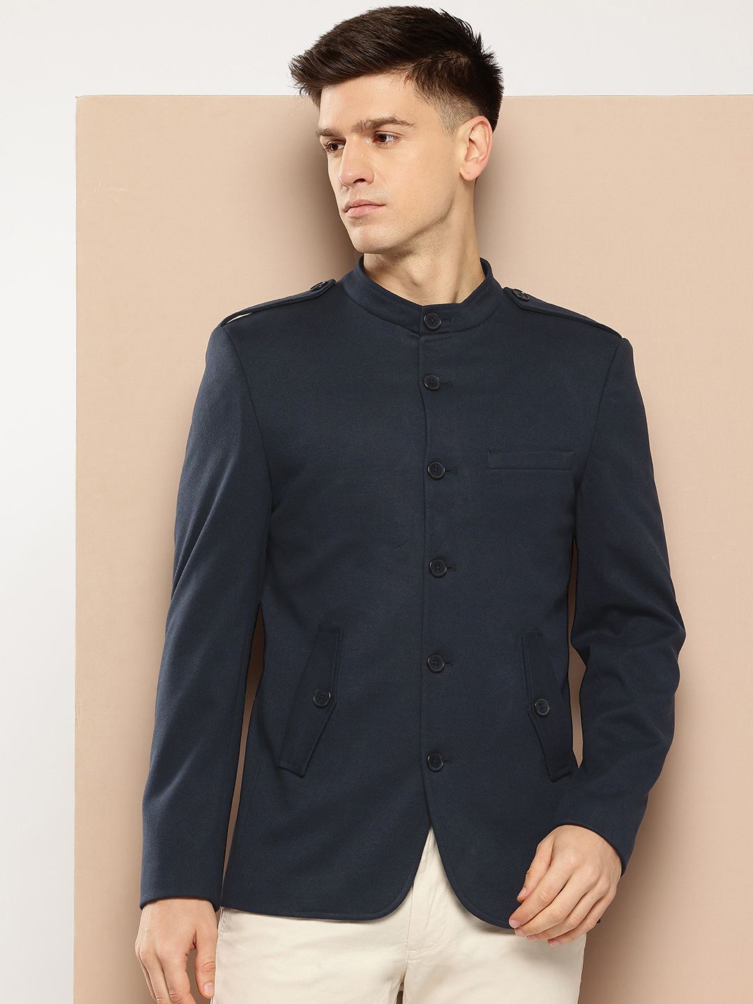 invictus Men Solid Single Breasted Casual Blazer-picture-28