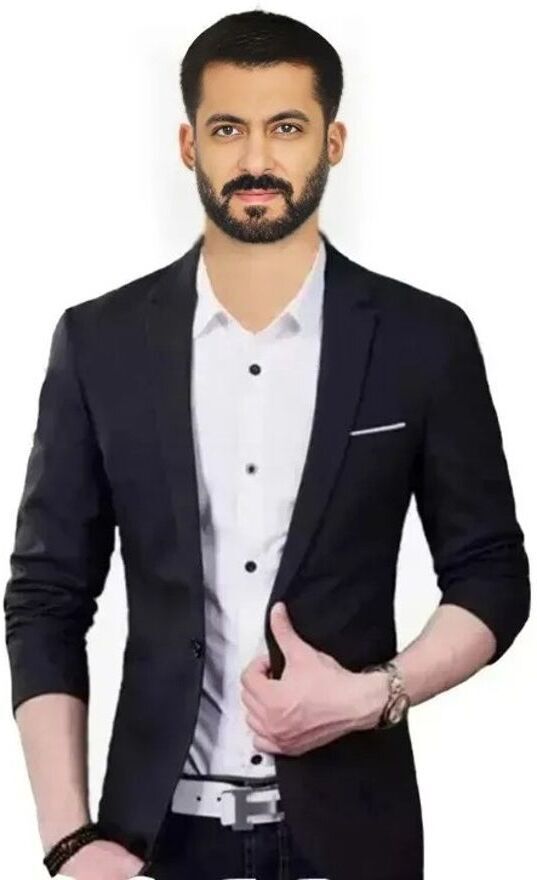 darbar in Men Solid Single Breasted Casual, Formal, Festive & Wedding Blazer-picture-9