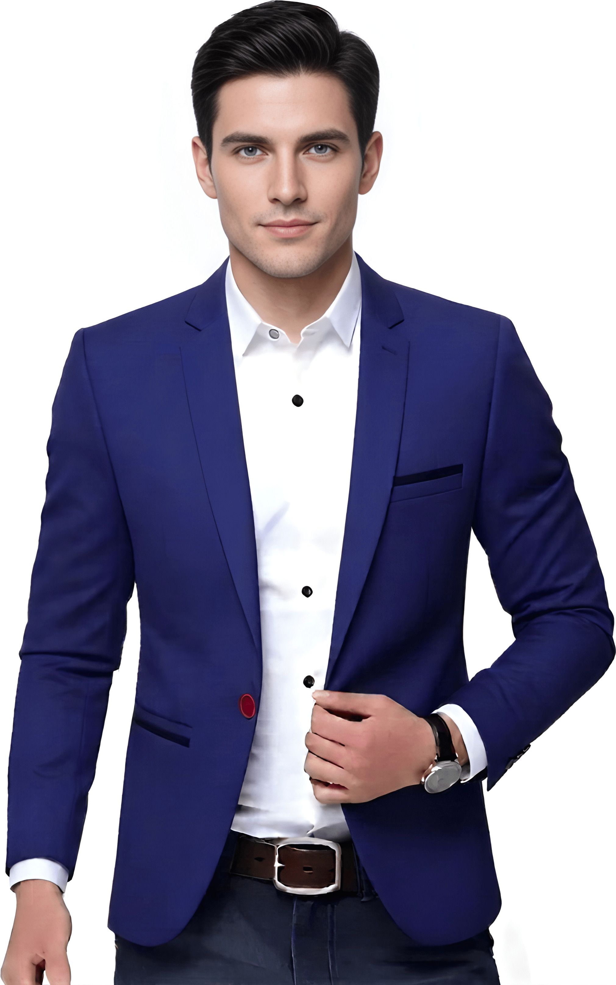 darbar in Men Solid Single Breasted Casual, Formal, Festive & Wedding, Wedding Blazer-picture-16