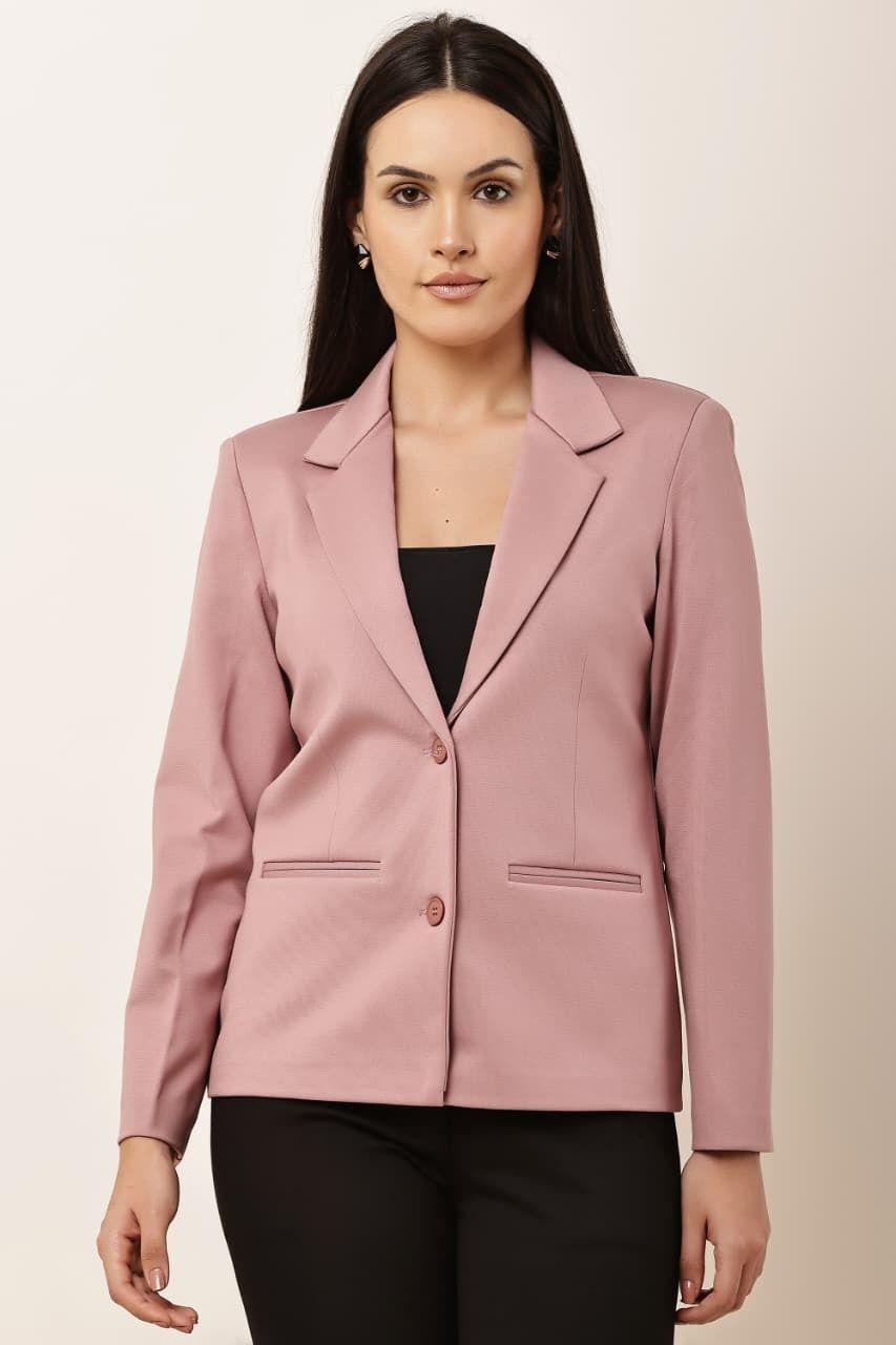astiva Women Solid Single Breasted Casual, Formal, Festive, Lounge Wear, Wedding Blazer-picture-43