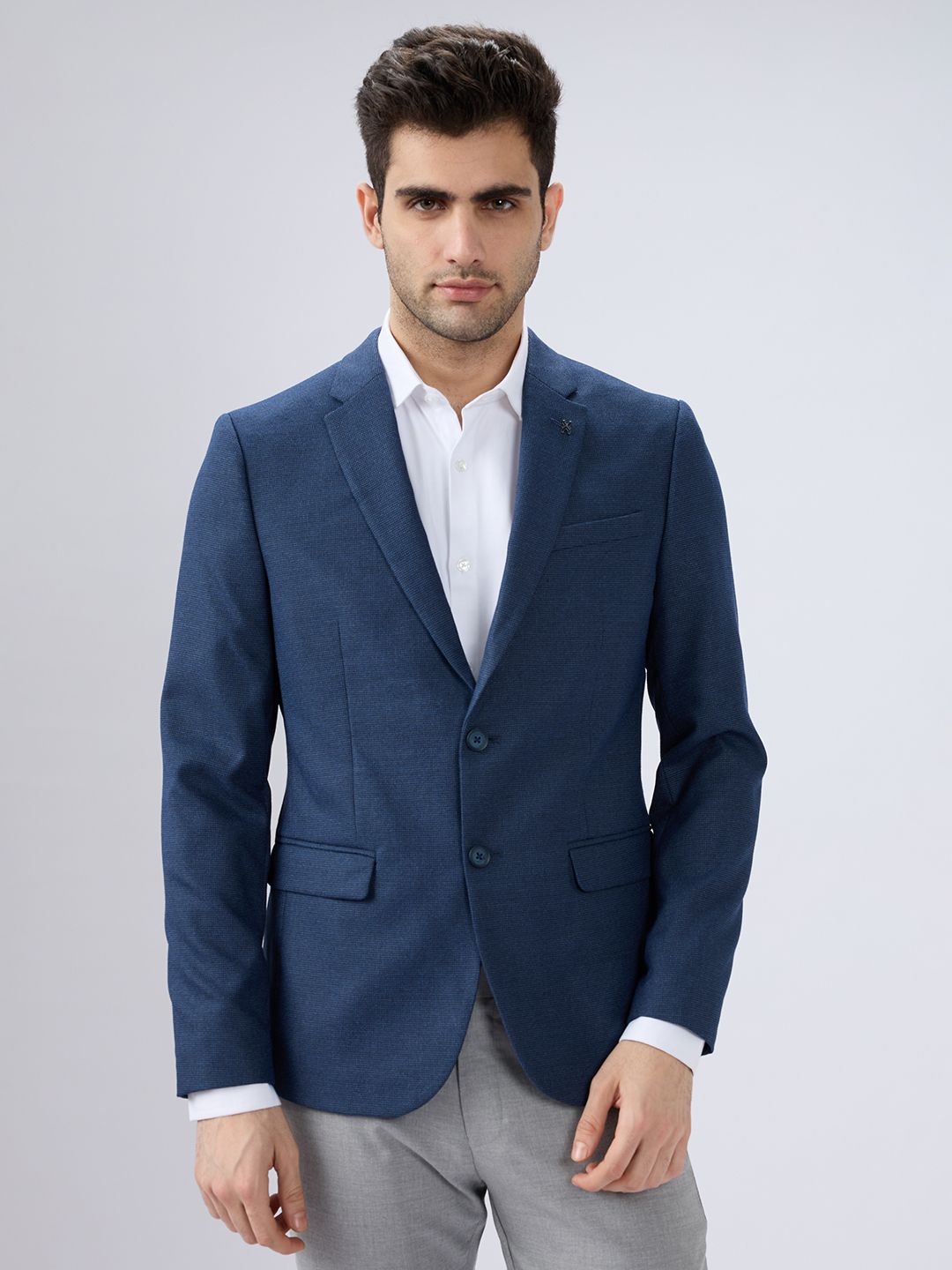 killer Men Solid Single Breasted Casual Blazer-picture-18